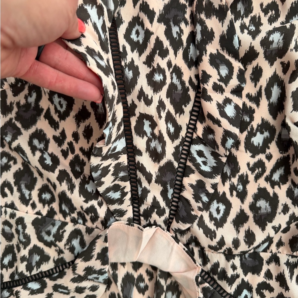Adelyn Rae Animal Print Mini Dress - Picture 7 of 7